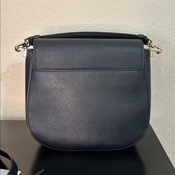 Kate Spade Heritage Make It Mine Byrdie Crossbody Black Saffiano Leather - Picture 3 of 17